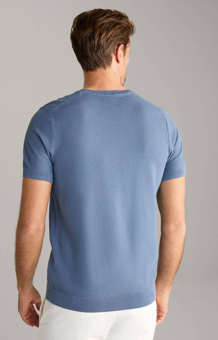 Joop Strick-Shirt Valdrio in Blau Günstig kaufen