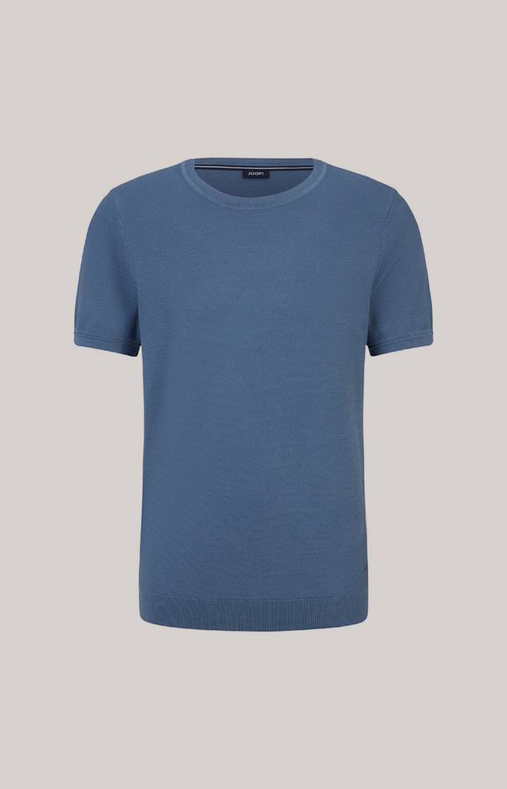 Joop Strick-Shirt Valdrio in Blau Günstig kaufen