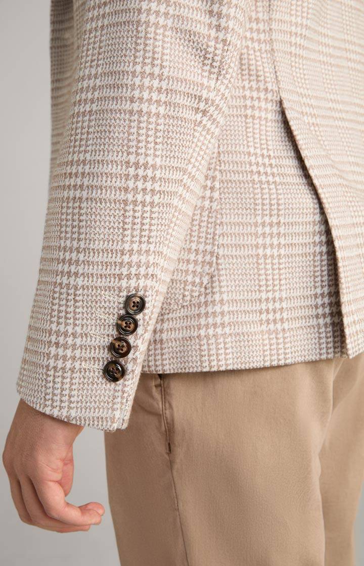 Joop Sakko Hoverest in Beige kariert Preisnachlass