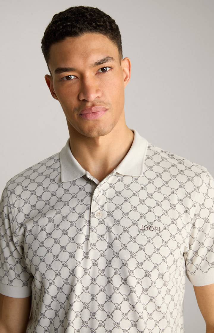 Joop Cornflower Poloshirt Paigam in Offwhite gemustert Exklusive Angebote