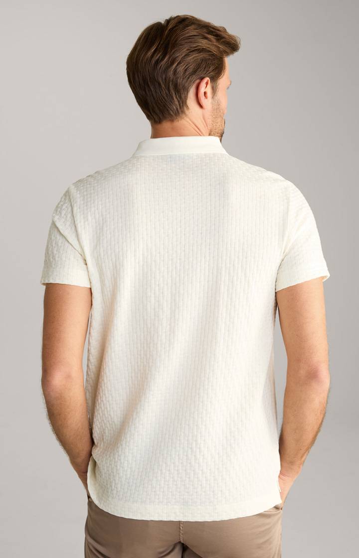 Joop Poloshirt Boris in Creme strukturiert Große Rabatte