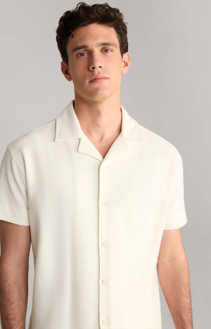 Joop Hemd Damian in Beige strukturiert Bestseller