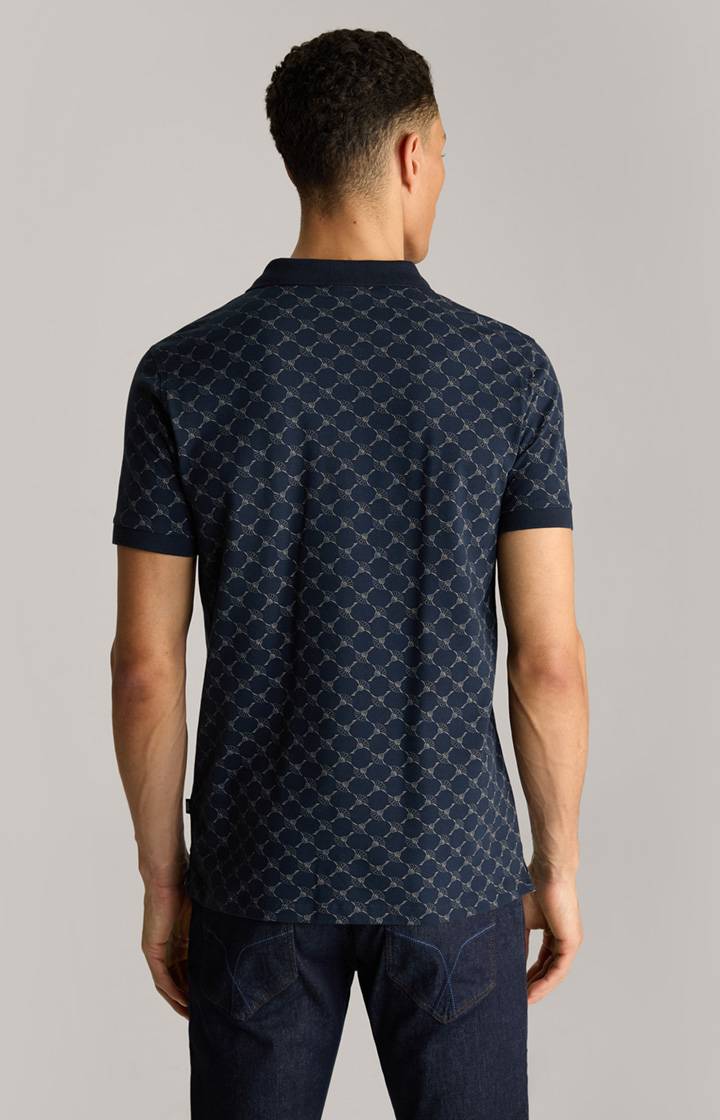 Joop Cornflower Poloshirt Paigam in Navy gemustert Nur für heute