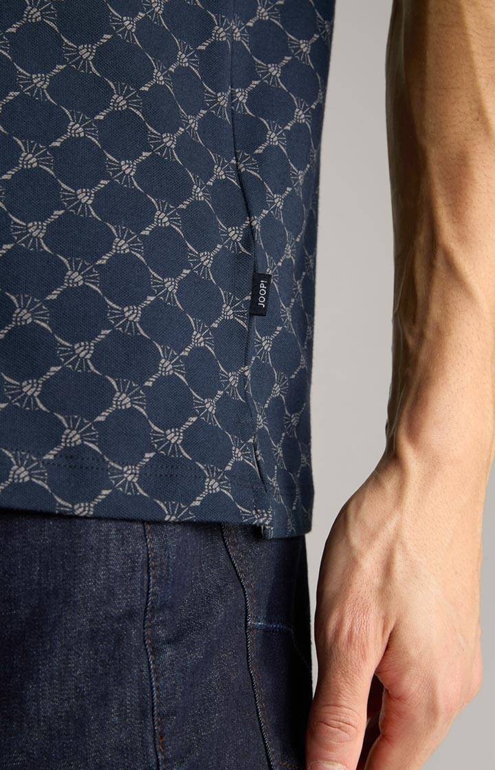 Joop Cornflower Poloshirt Paigam in Navy gemustert Nur für heute