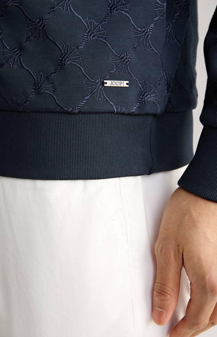 Joop Cornflower-Sweatjacke Thaon in Navy Vierteljährliche Förderung