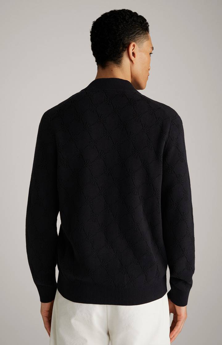 Joop Cornflower-Strickjacke Raveno in Schwarz gemustert Bis zu 55% Rabatt