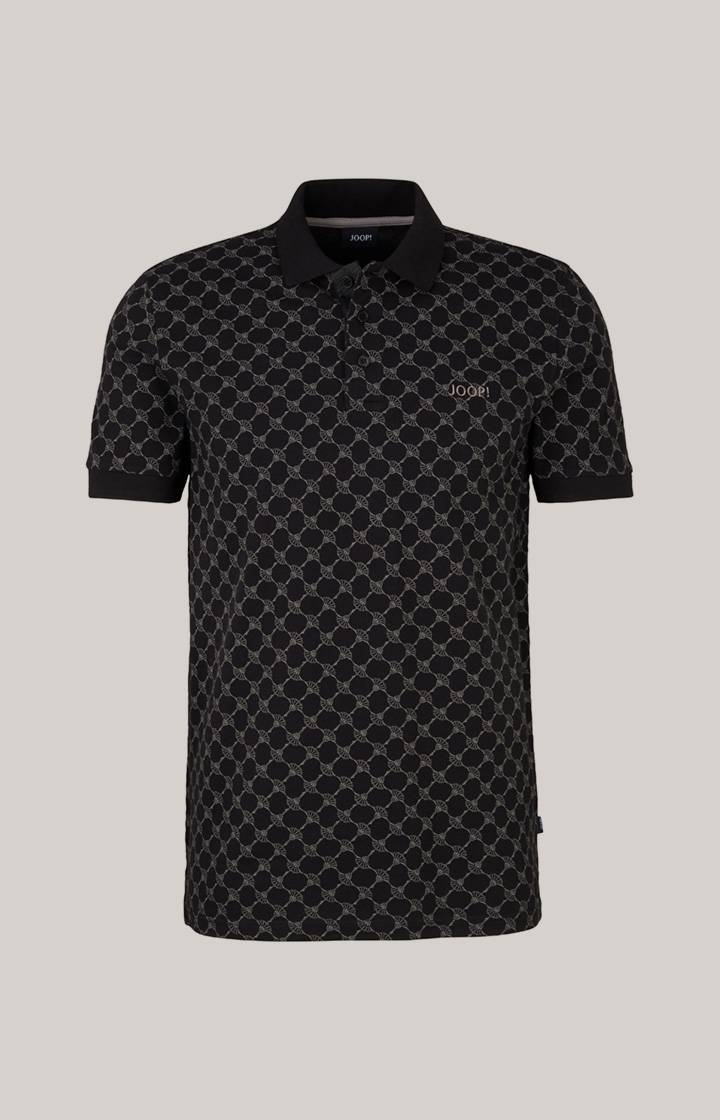 Joop Cornflower Poloshirt Paigam in Schwarz gemustert Nur noch ein Tag übrig
