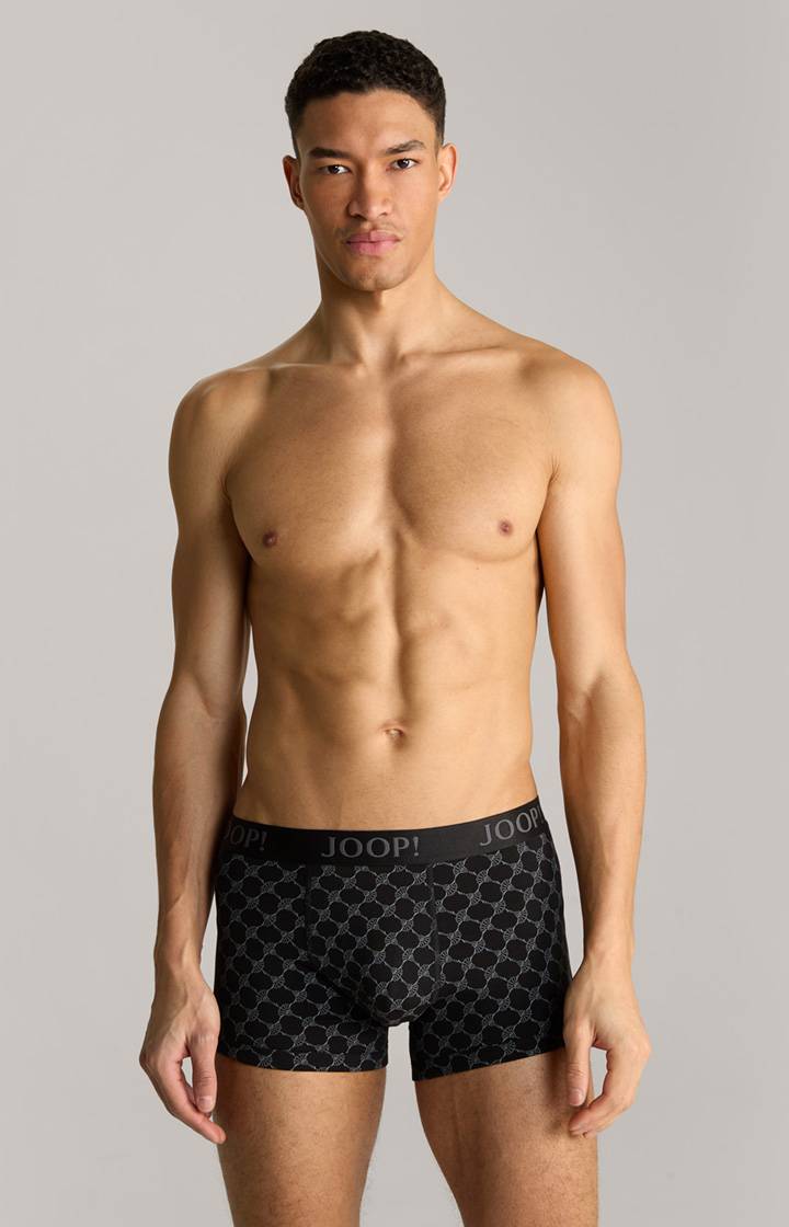Joop 3-er Pack Boxer in Schwarz gemustert Online