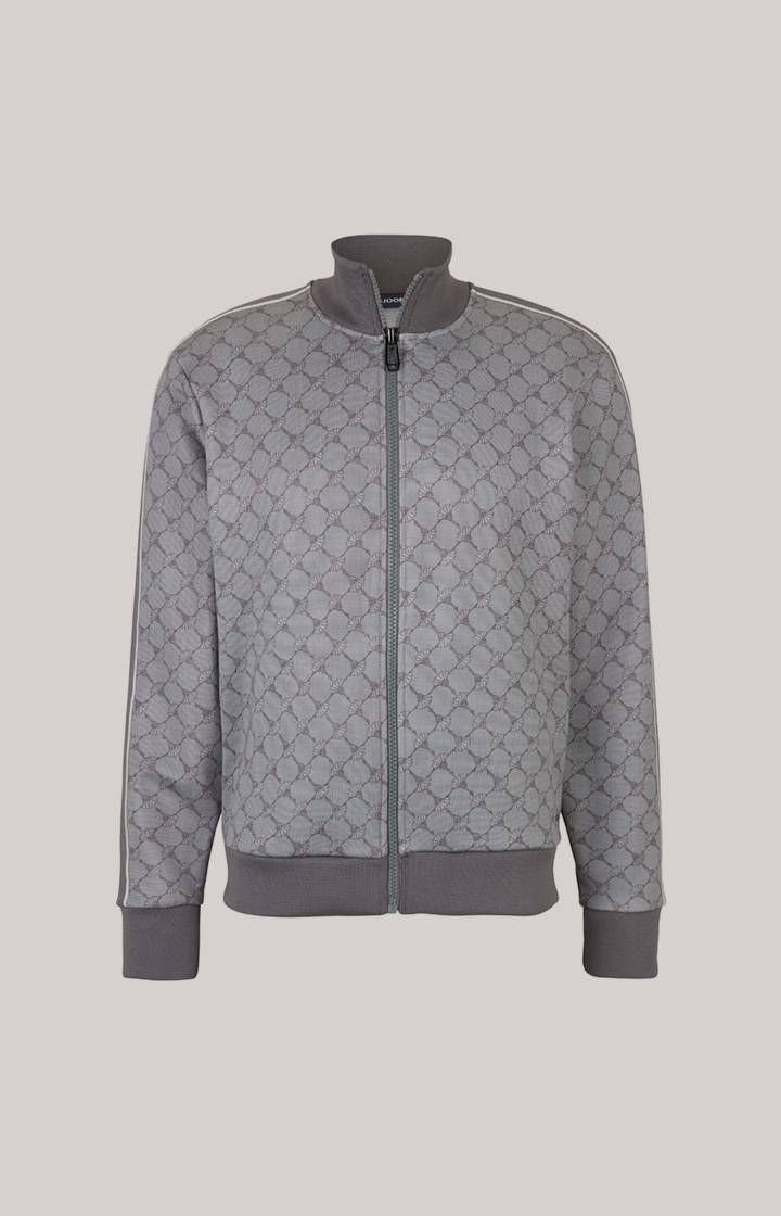Joop Cornflower-Sweatjacke Tayfun in Grau gemustert Outlet