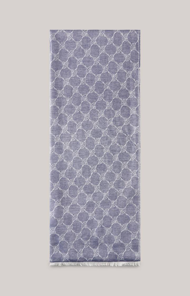 Joop Cornflower Schal Ferdis in Navy/Silbergrau Blitzverkäufe