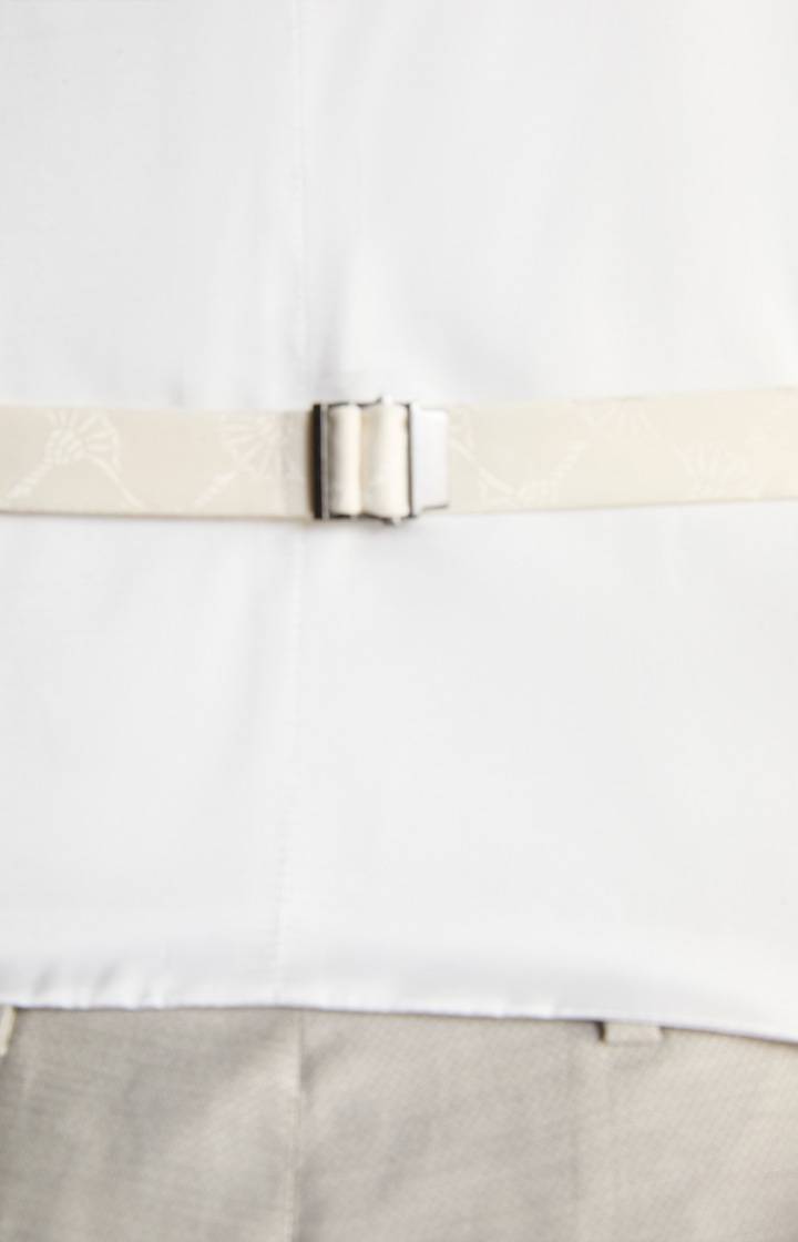 Joop Cornflower-Weste Weazer in Offwhite gemustert Weihnachtsangebot