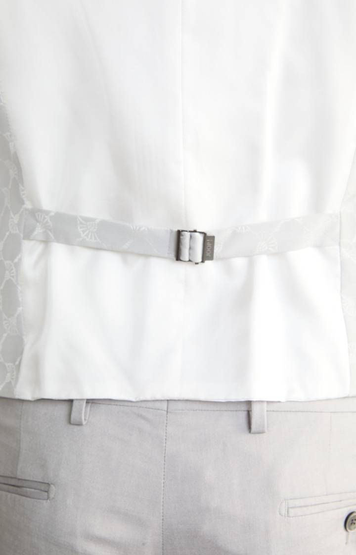 Joop Cornflower-Weste Weazer in Hellgrau gemustert Top Angebot