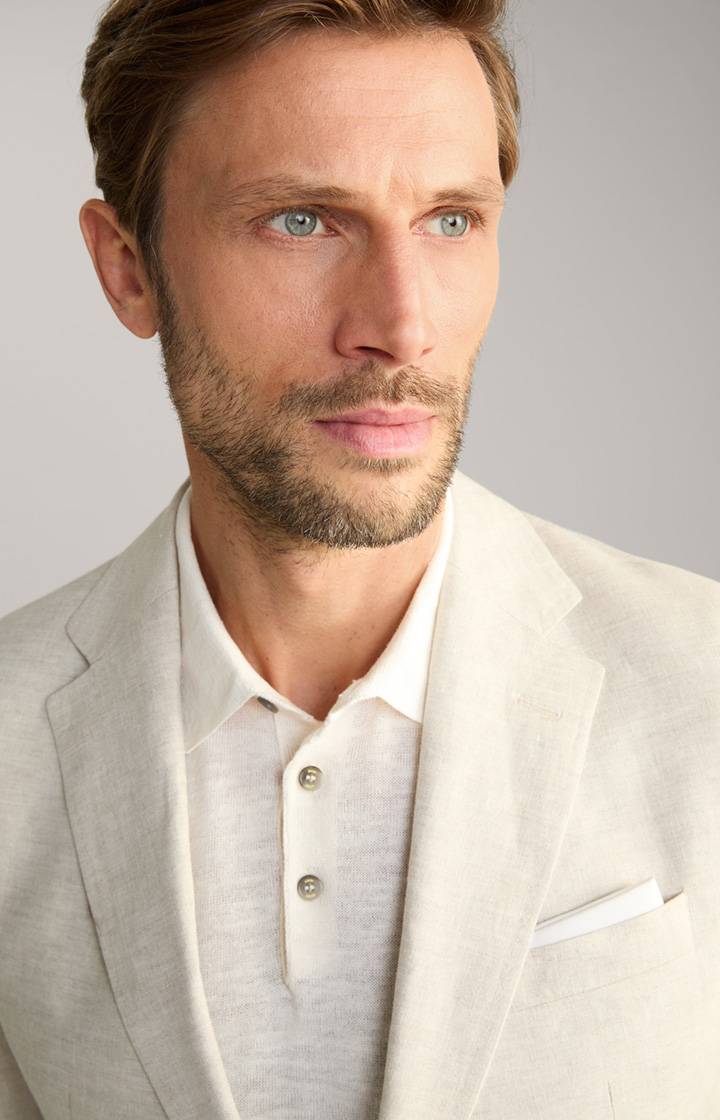 Joop Leinen-Sakko Hoverest in Beige meliert Zeitbegrenzte Promotion