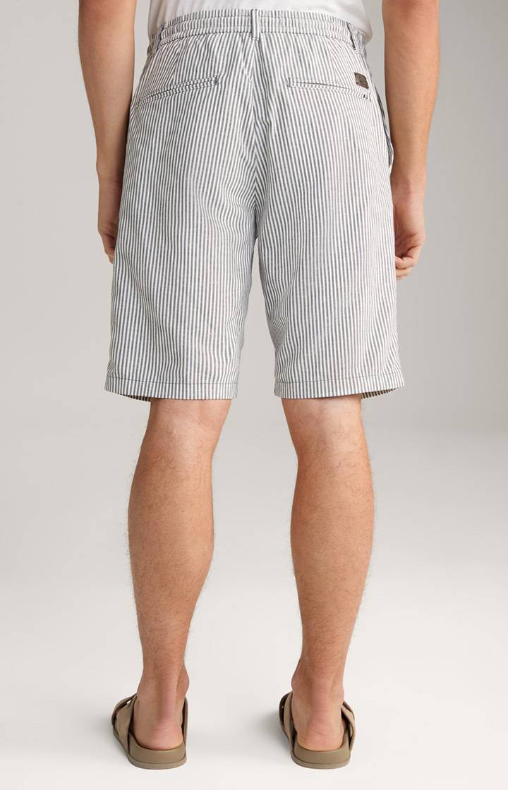 Joop Leinenmix-Shorts Ruby in Navy gestreift Nur für heute
