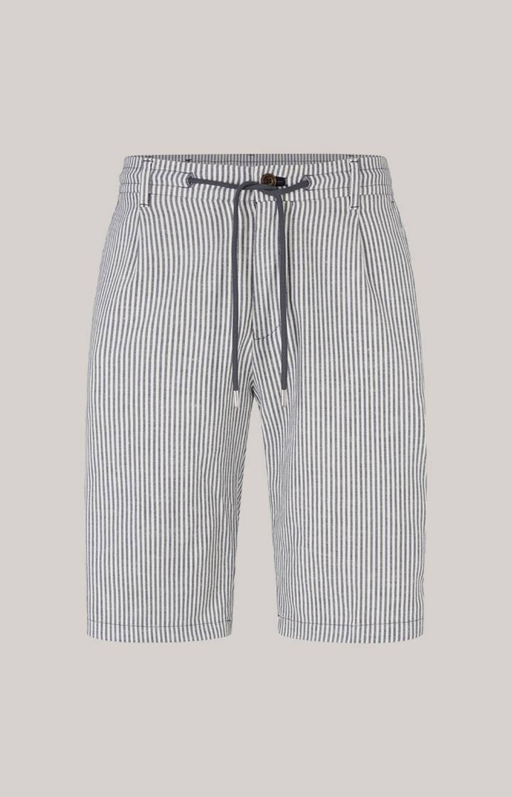 Joop Leinenmix-Shorts Ruby in Navy gestreift Nur für heute