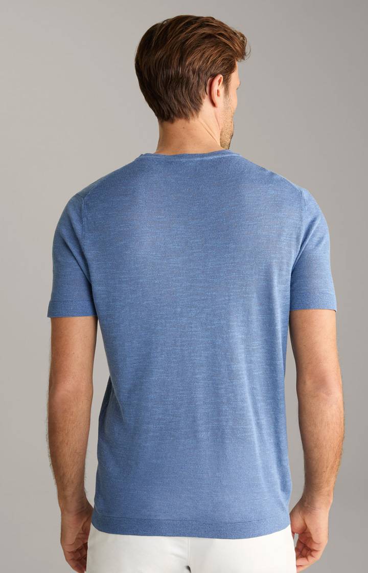 Joop Leinenmix-T-Shirt Maroso in Blau Vierteljährliche Förderung