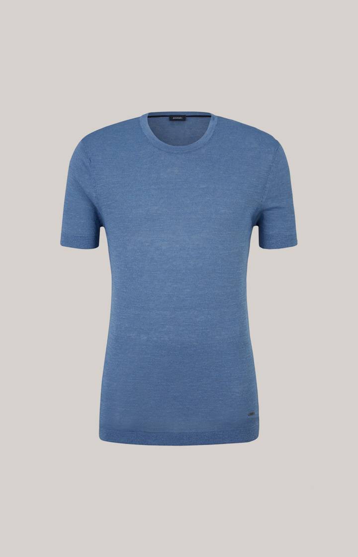 Joop Leinenmix-T-Shirt Maroso in Blau Vierteljährliche Förderung