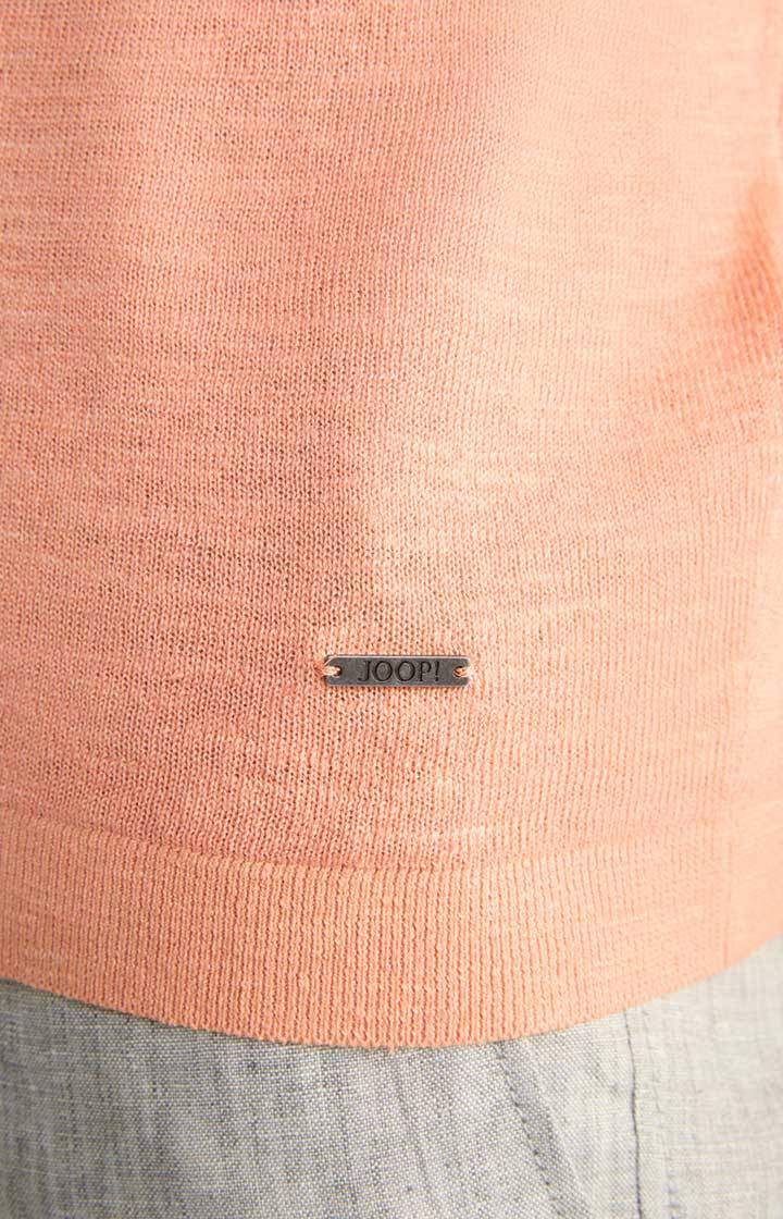 Joop Leinenmix-T-Shirt Maroso in Orange Kostenloser Versand international