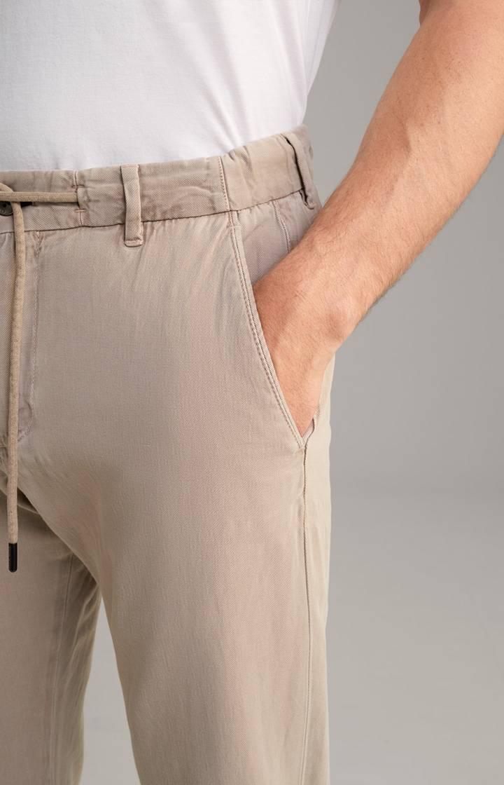 Joop Leinen-Mix Chino Maxton in Beige 50% Rabatt für begrenzte Zeit