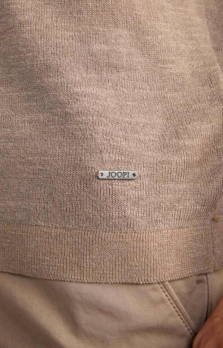 Joop Leinenmix-T-Shirt Maroso in Braun Angebote