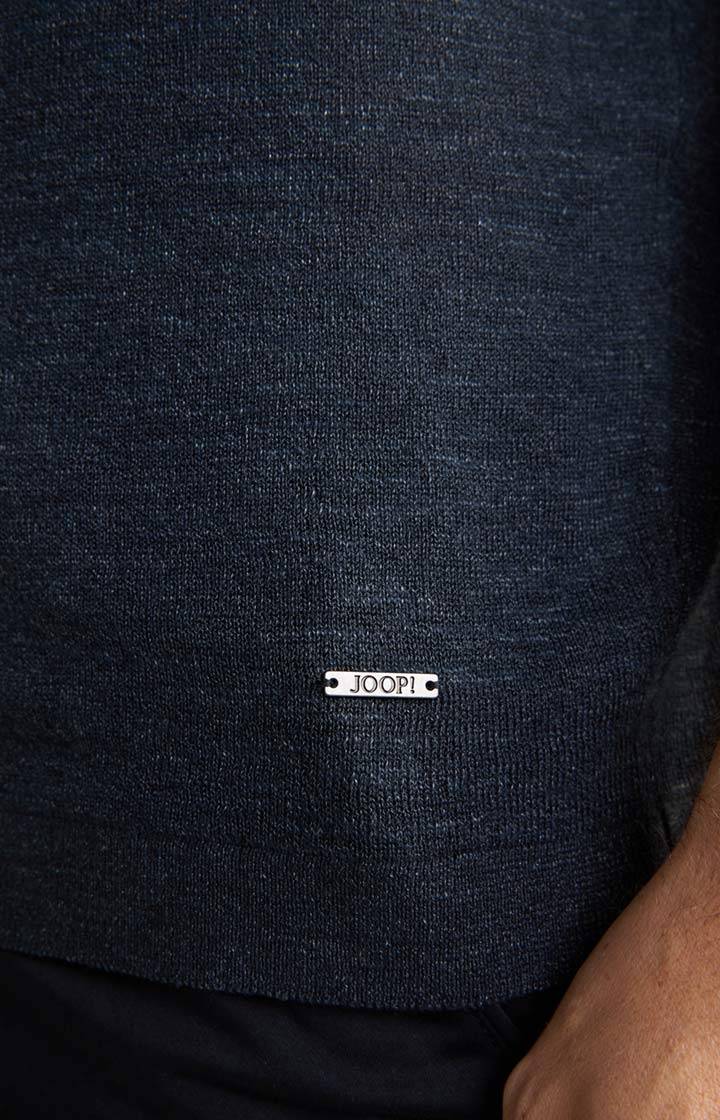 Joop Leinenmix-T-Shirt Maroso in Dunkelblau Günstiger Verkauf