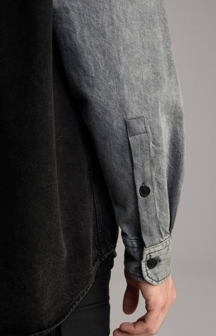 Joop Jeans-Hemd Hawes in Schwarz/Blau Limitierter Zeitrabatt