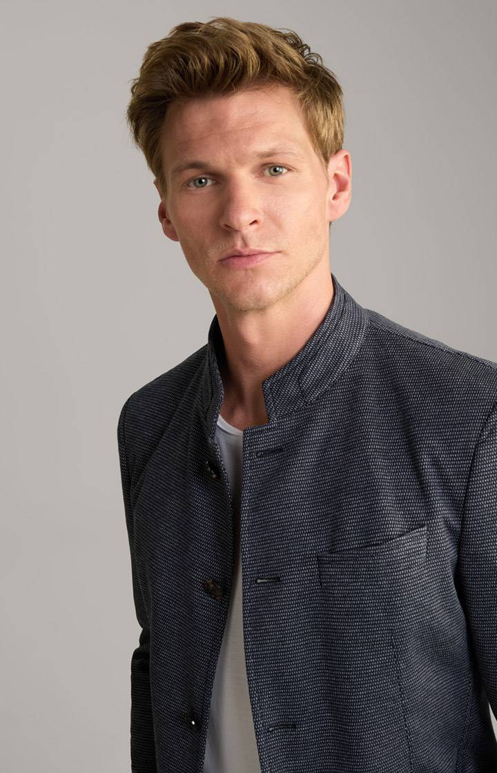 Joop Jersey-Sakko Hiro in Navy meliert Saisonschlussverkauf