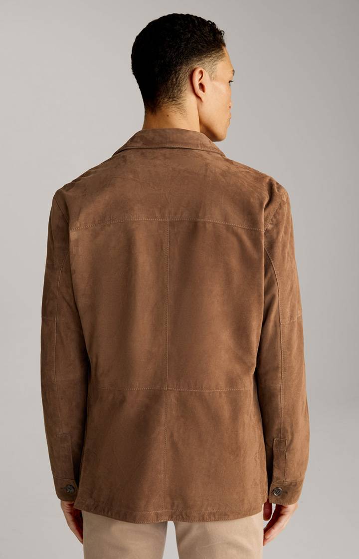 Joop Velours-Lederjacke Zag in Braun Bis zu 60% Rabatt