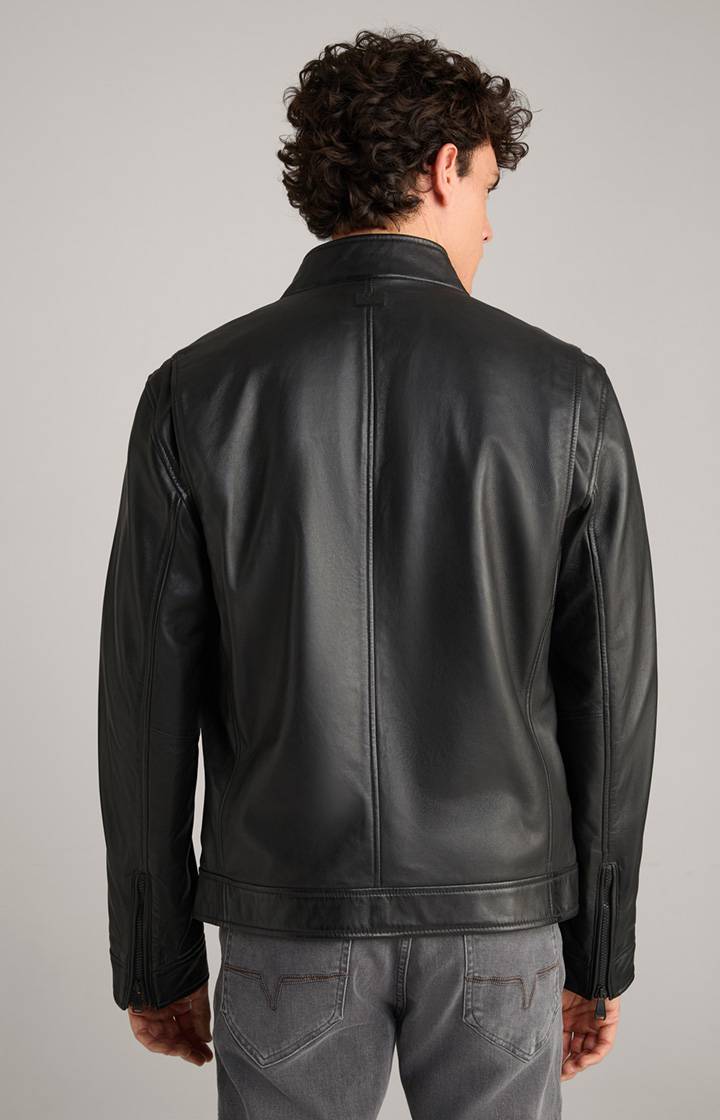 Joop Lederjacke Lif in Schwarz Fabrikladen