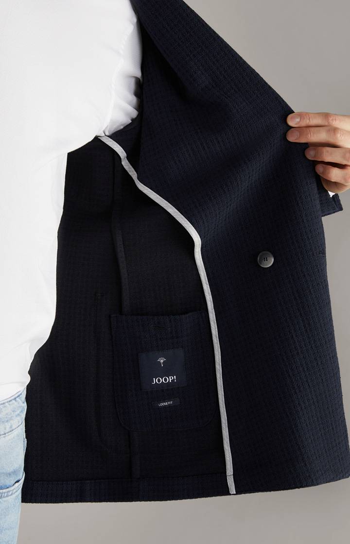 Joop Sakko Lenderson in Navy strukturiert Fabrik Onlineshop