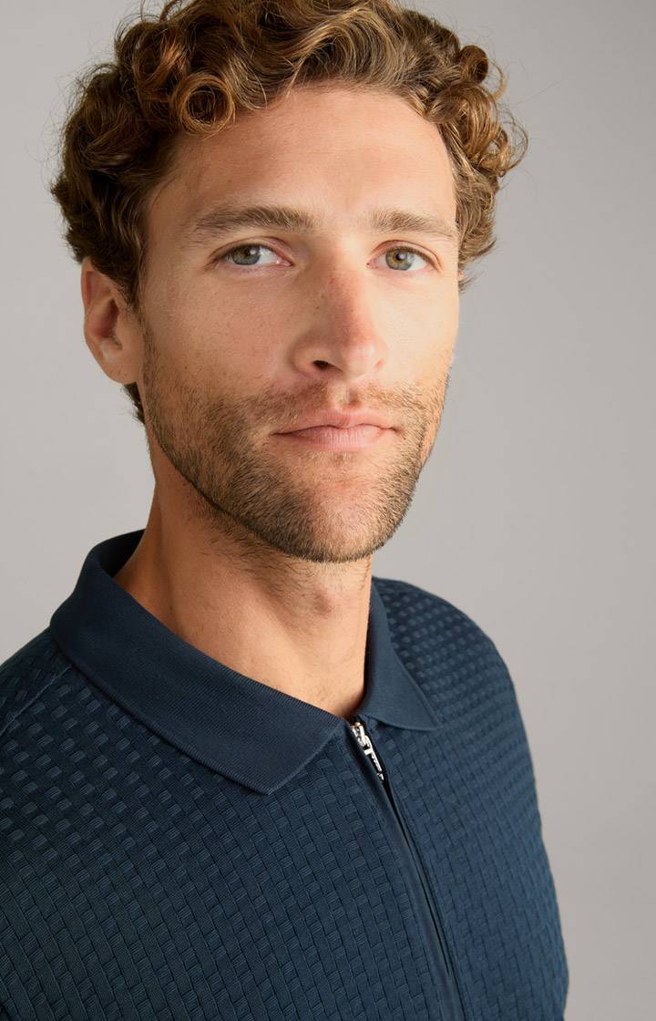 Joop Polo-Longsleeve Balian in Navy Top Angebot