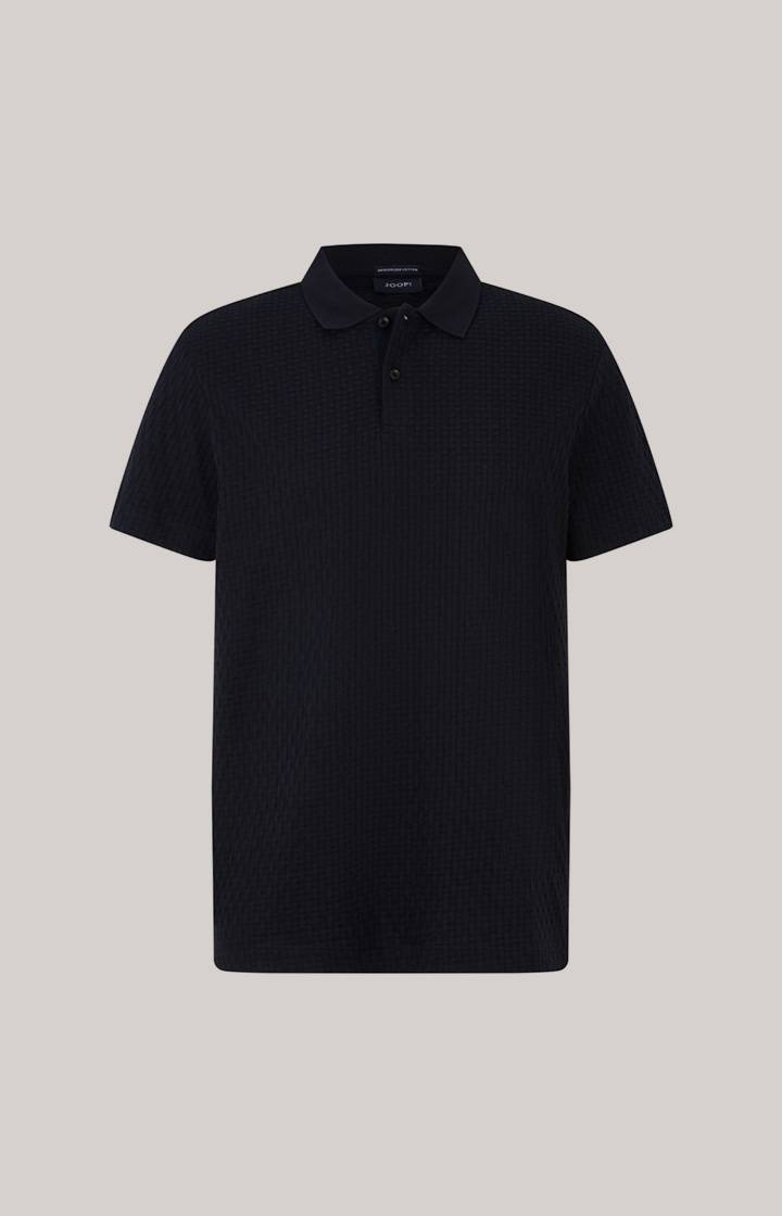 Joop Poloshirt Boris in Navy strukturiert Neueste Mode