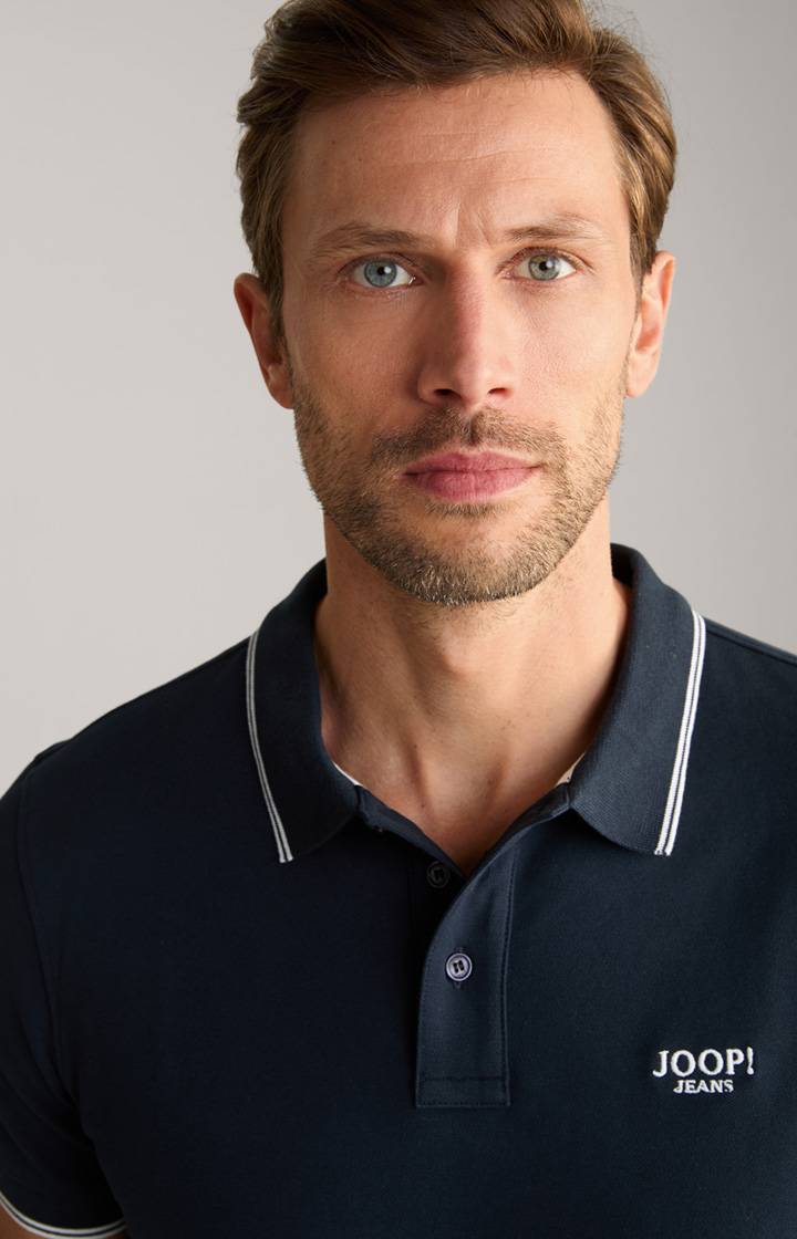 Joop Poloshirt Agnello in Navy Online Outlet