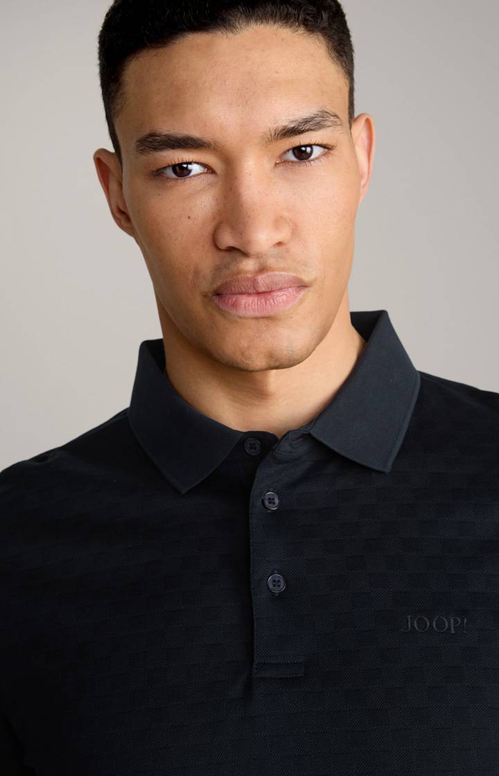 Joop Poloshirt Pacey in Schwarz strukturiert Bestseller