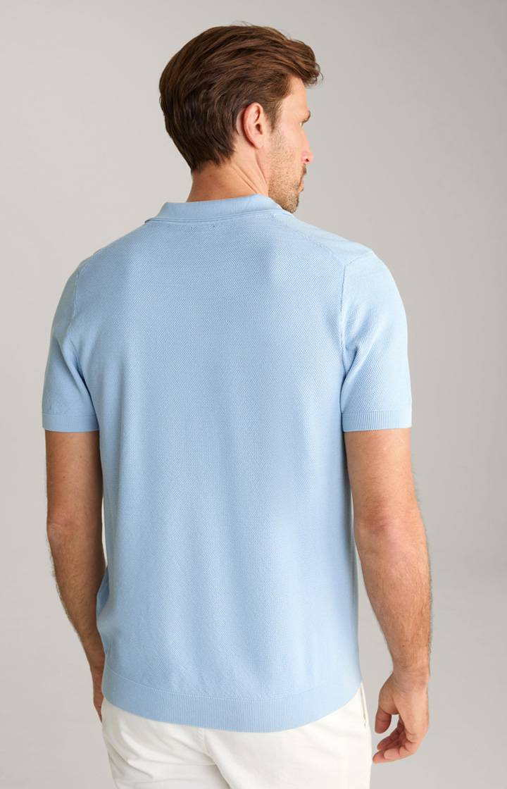 Joop Baumwoll-Poloshirt Vancro in Hellblau Saisonale Angebote