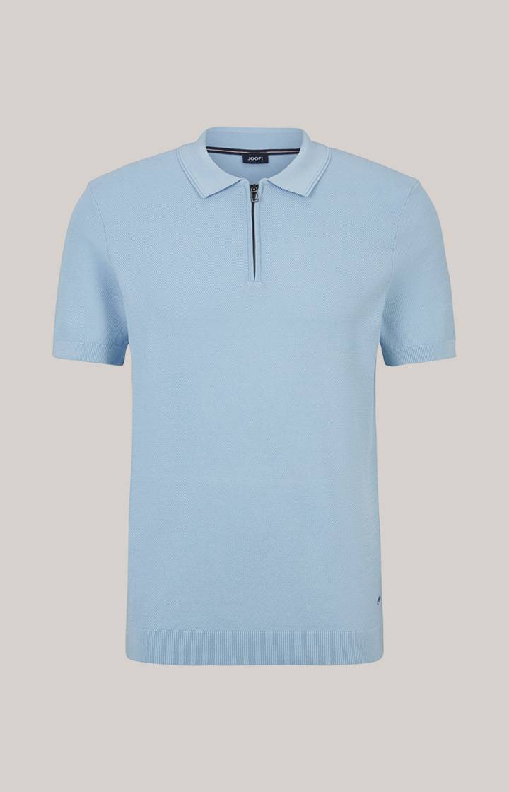 Joop Baumwoll-Poloshirt Vancro in Hellblau Saisonale Angebote