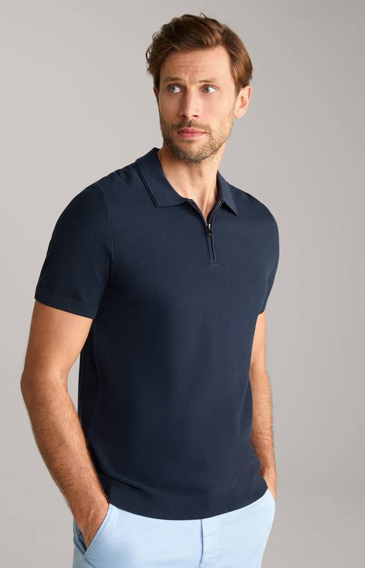 Joop Baumwoll-Poloshirt Vancro in Navy Letzte 2 Tage