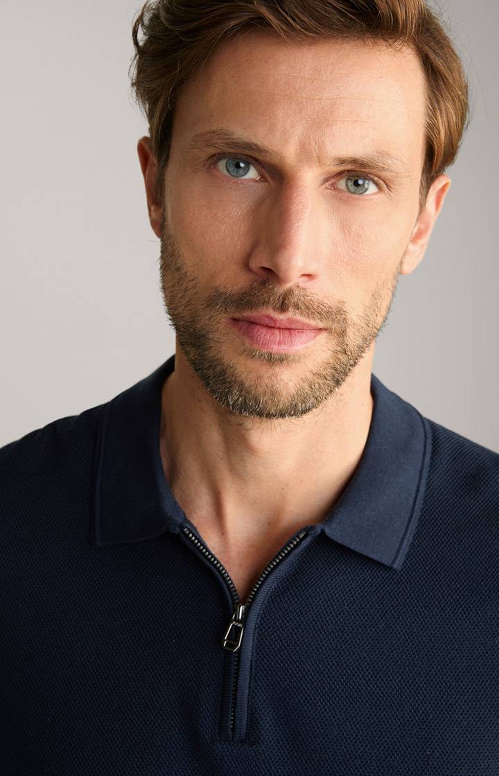 Joop Baumwoll-Poloshirt Vancro in Navy Letzte 2 Tage