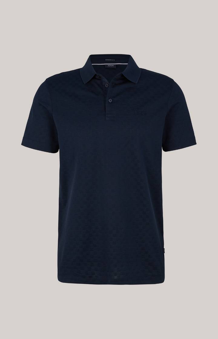 Joop Poloshirt Pacey in Navy strukturiert Letzter Tag