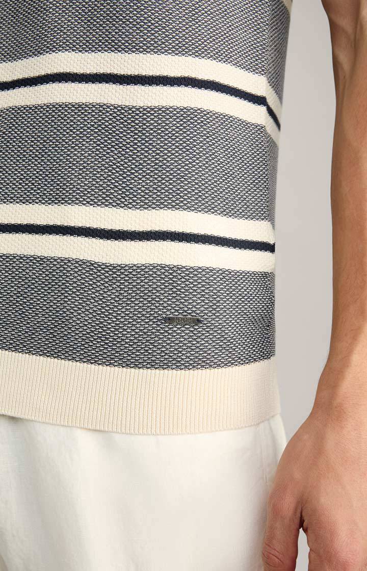 Joop Strick-Shirt Vico in Navy/Offwhite gestreift Nur für heute
