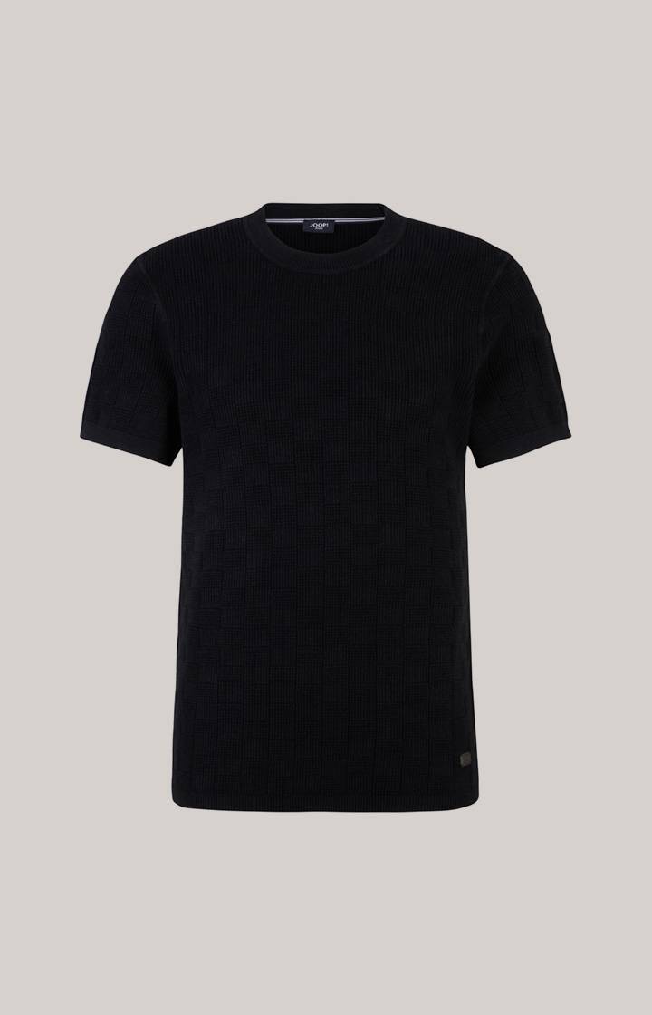 Joop Strick-Shirt Heiri in Navy Sonderangebot der Fabrik