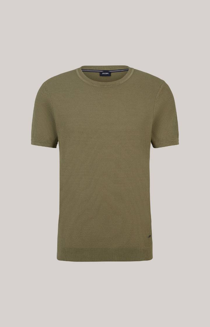 Joop Strick-Shirt Valdrio in Oliv Clearance-Verkauf