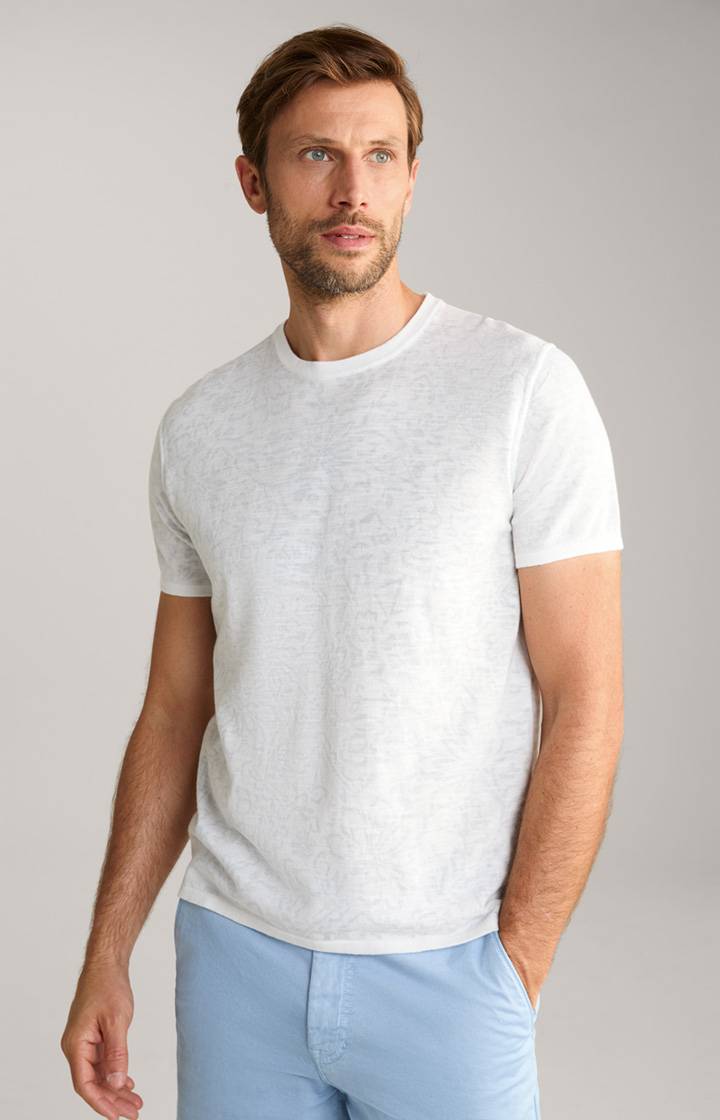 Joop T-Shirt Pieron in Weiß gemustert Begrenzt auf 3 Tage