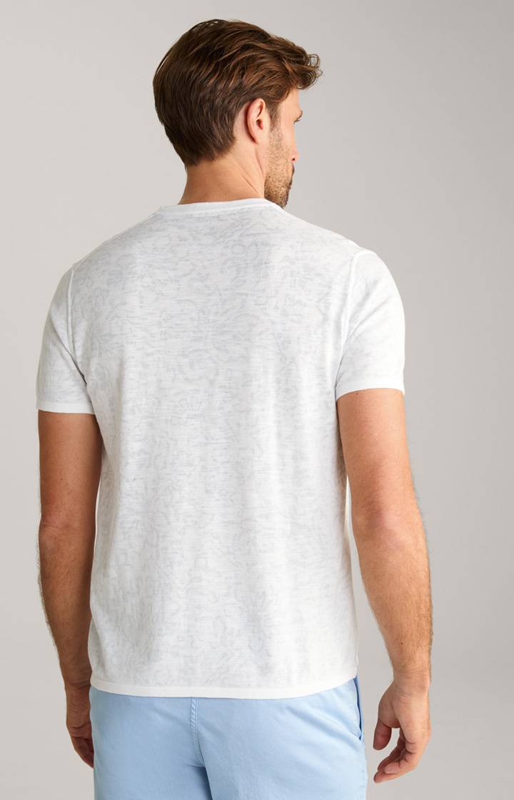 Joop T-Shirt Pieron in Weiß gemustert Begrenzt auf 3 Tage