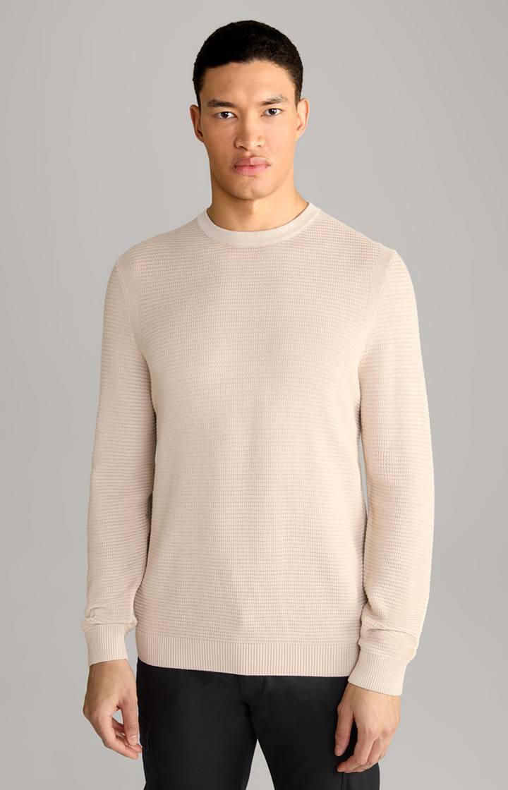 Joop Strickpullover Conrados in Beige 50% Rabatt für begrenzte Zeit