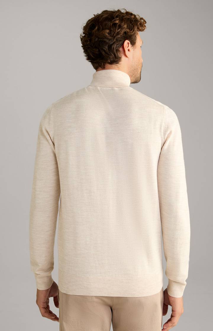 Joop Merinowoll-Pullover Donte in Hellbeige 2025