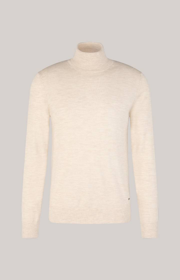 Joop Merinowoll-Pullover Donte in Hellbeige 2025