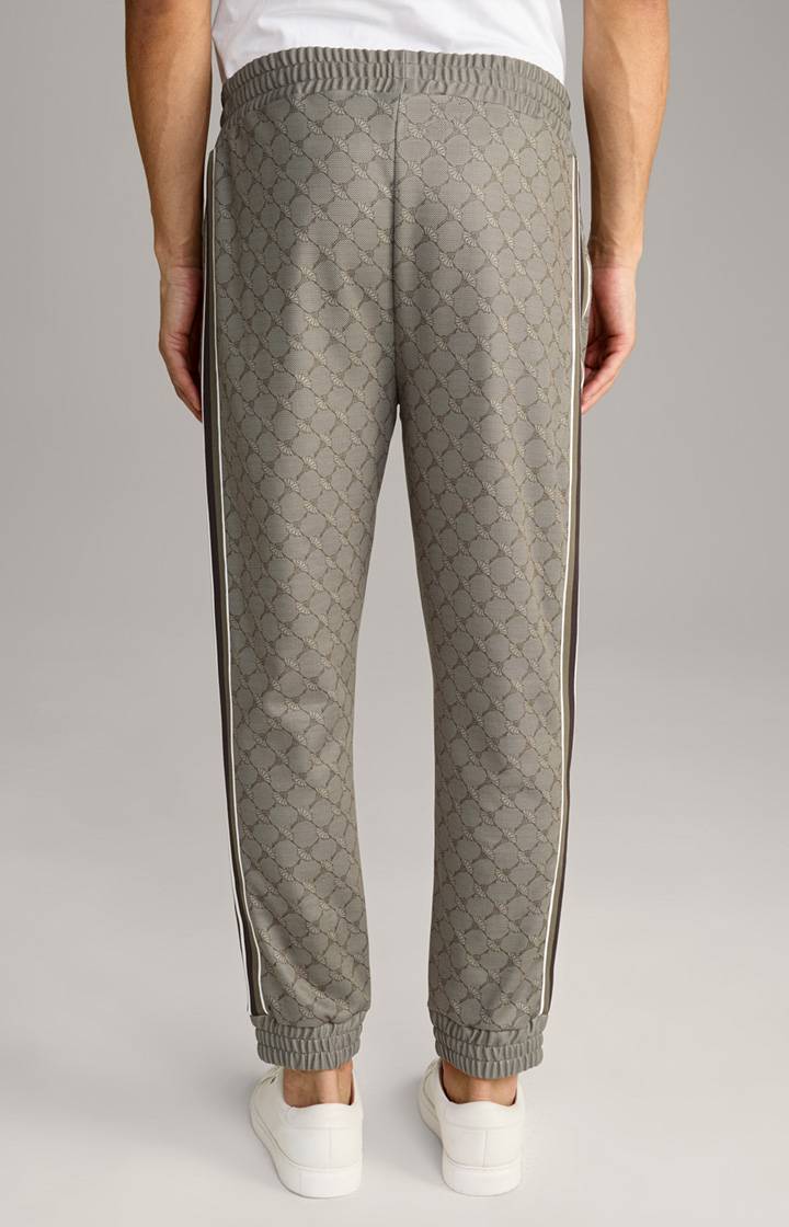 Joop Cornflower-Joggpants Tivon in Dunkelgrün gemustert Auslauf