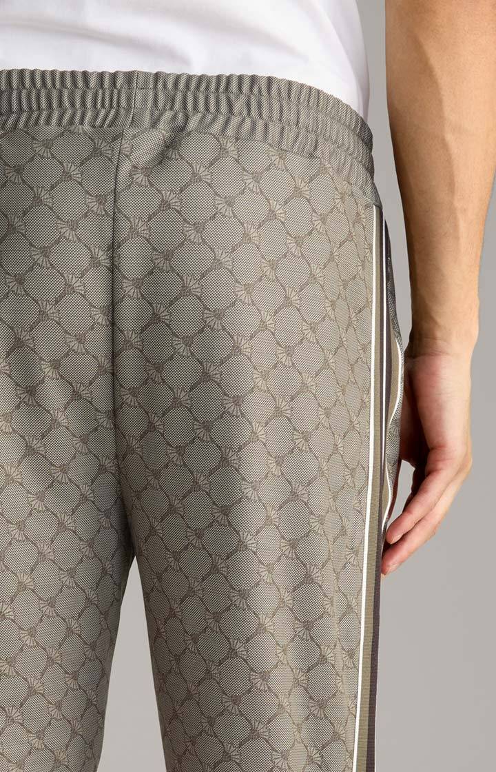 Joop Cornflower-Joggpants Tivon in Dunkelgrün gemustert Auslauf