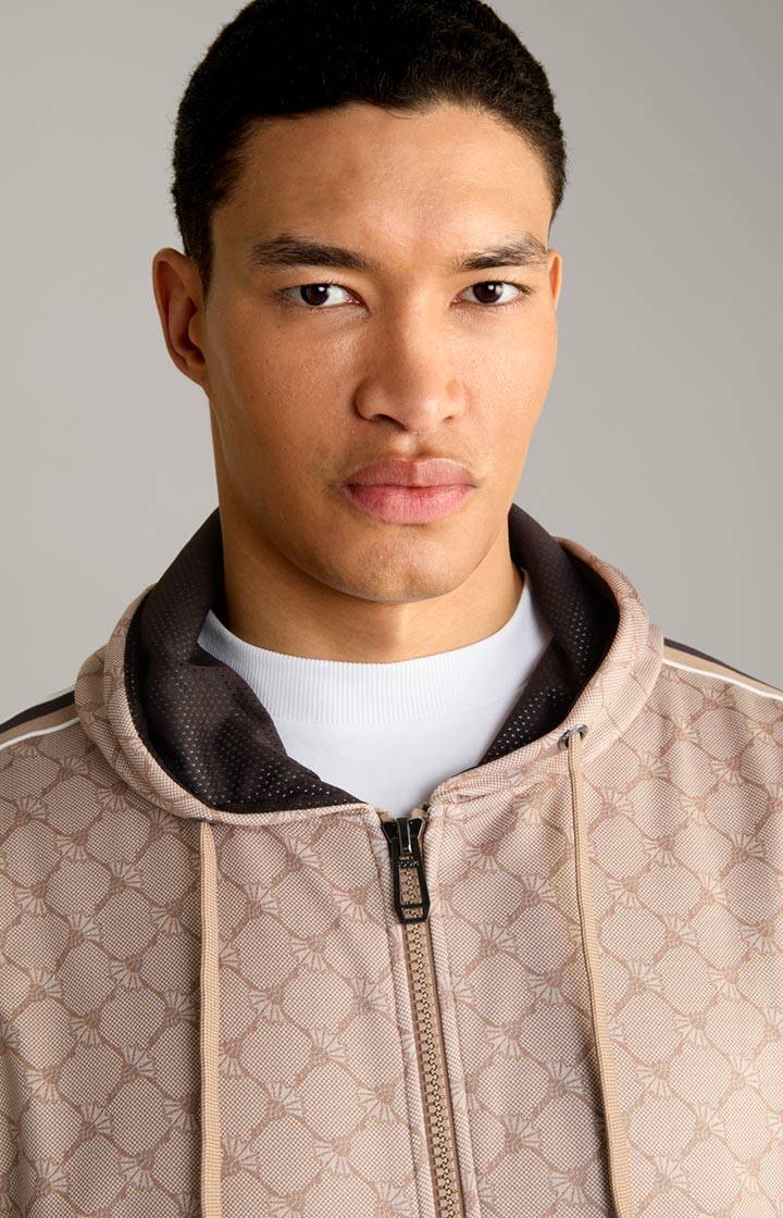 Joop Cornflower-Sweatjacke Tristan in Hellbraun Verkauf